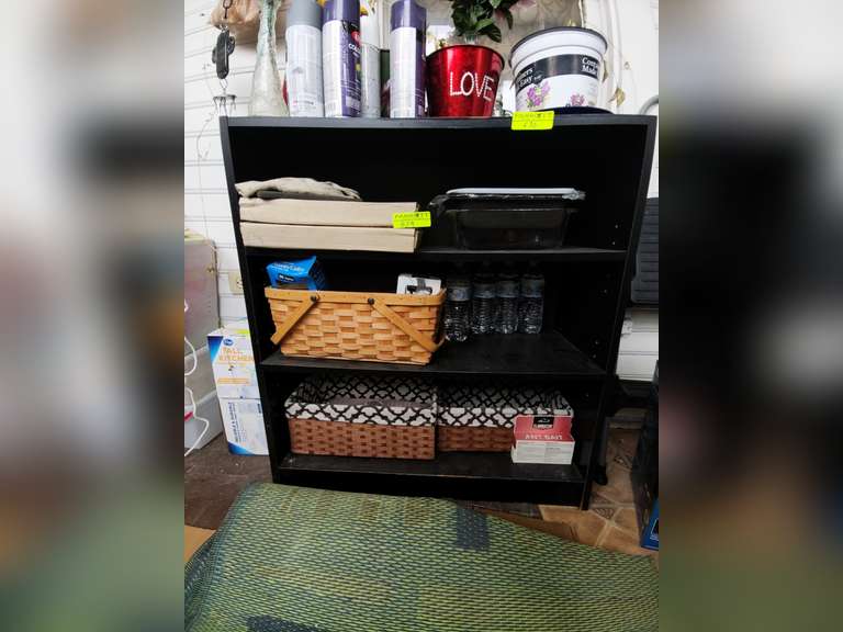 Black shelf