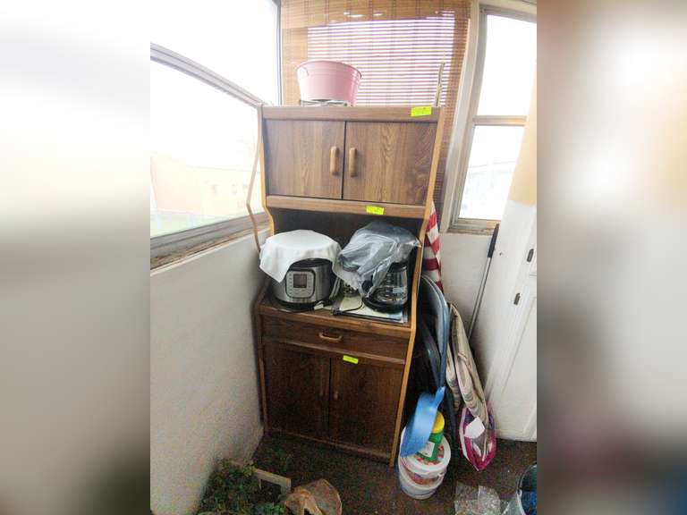 Brown cabinet