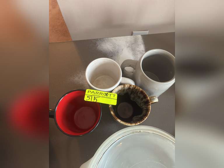 Lot of 4 mugs (Daytona 500,Red Skelton)