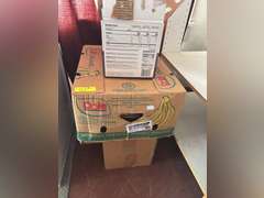 Three boxes of misc. books
