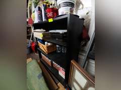 Black shelf