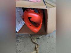 Black and decker hedge trimmer in box