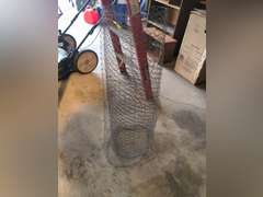 Partial Spool of chicken wire