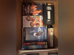 2 boxes of miscellaneous vhs