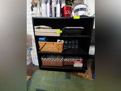 Black shelf