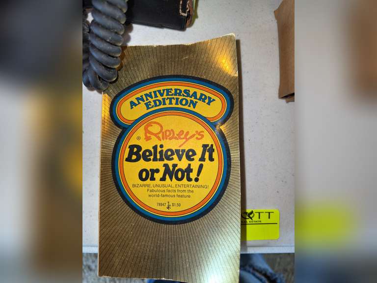 Ripley's Believe it or Not 1975 anniversary edition