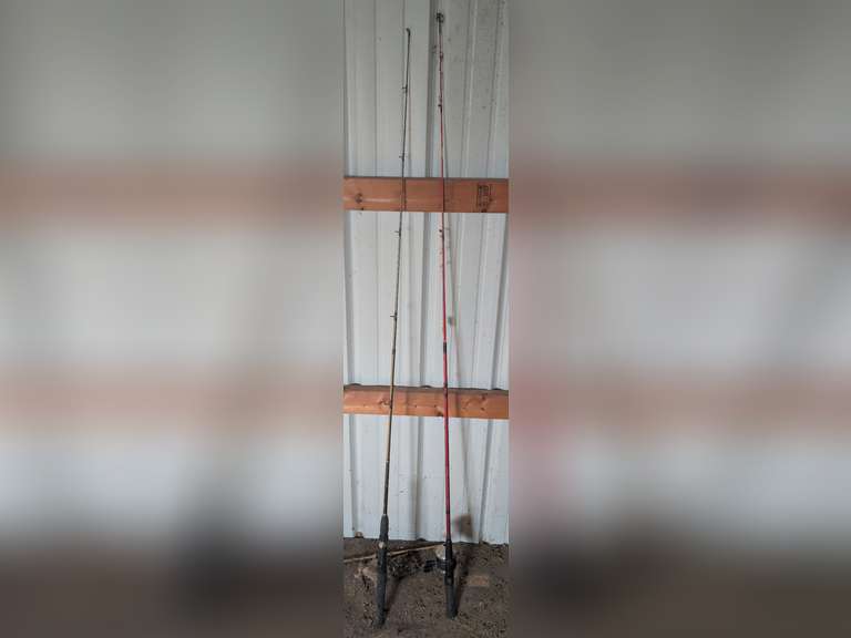 Shakespeare Firebird Rod with Zebco 33 Reel, also Ready 2 Fish Rod (no Reel)