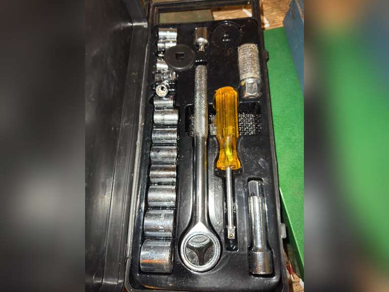 2 1/4 and 3/8 inch socket sets