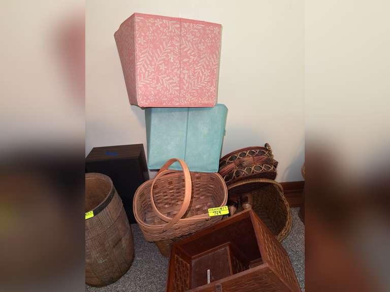 Large Assortment of baskets