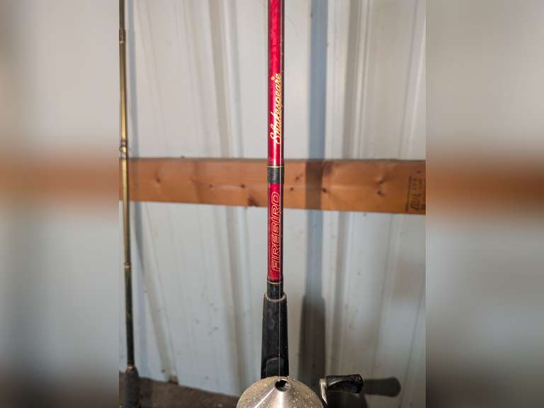 Shakespeare Firebird Rod with Zebco 33 Reel, also Ready 2 Fish Rod (no Reel)