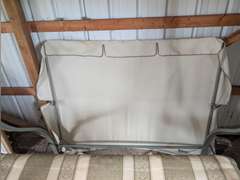 Metal Frames Outdoor with Canopy, Very Good Condition (Canopy Needs new bolts to attach)
