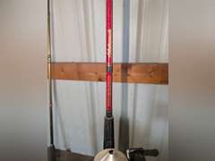 Shakespeare Firebird Rod with Zebco 33 Reel, also Ready 2 Fish Rod (no Reel)