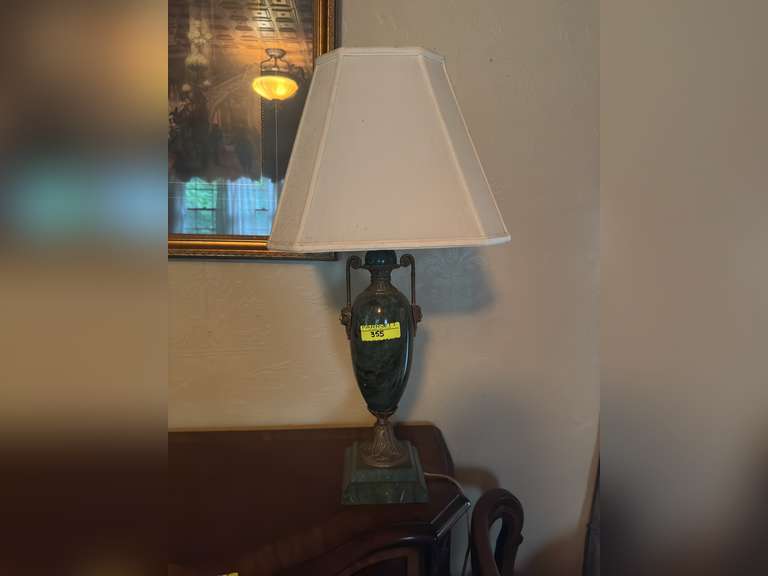 Granite table lamp