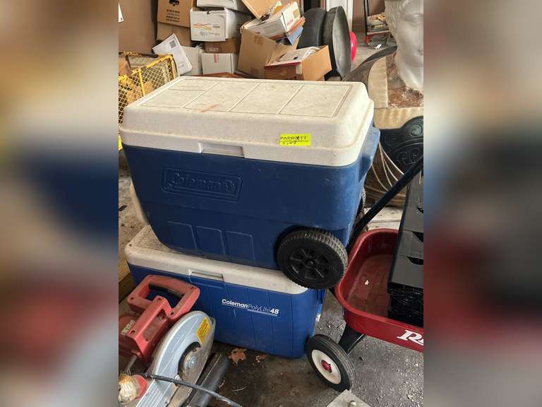 2 Coleman Coolers