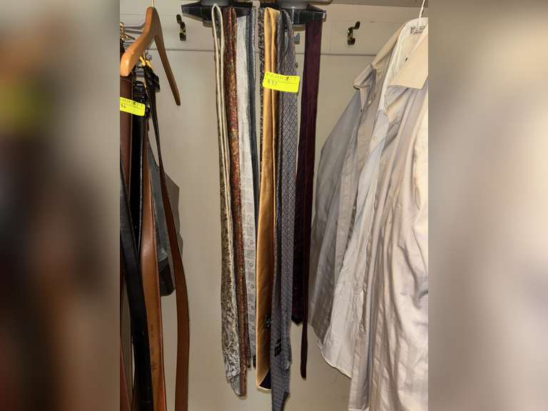 Various assortment of ties