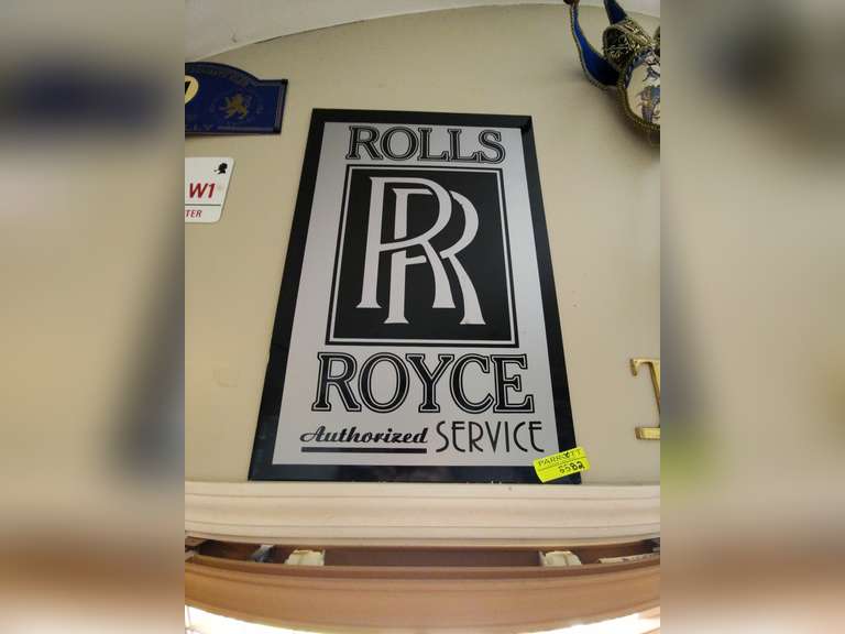 ROLLS-ROYCE Authorized Service poster