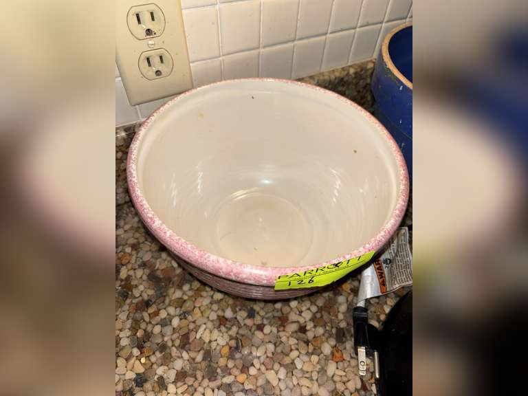 Watermelon ceramic bowl