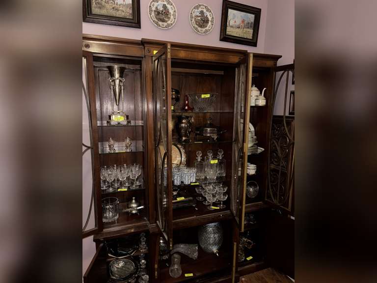 Lighted China Cabinet NOT Contents