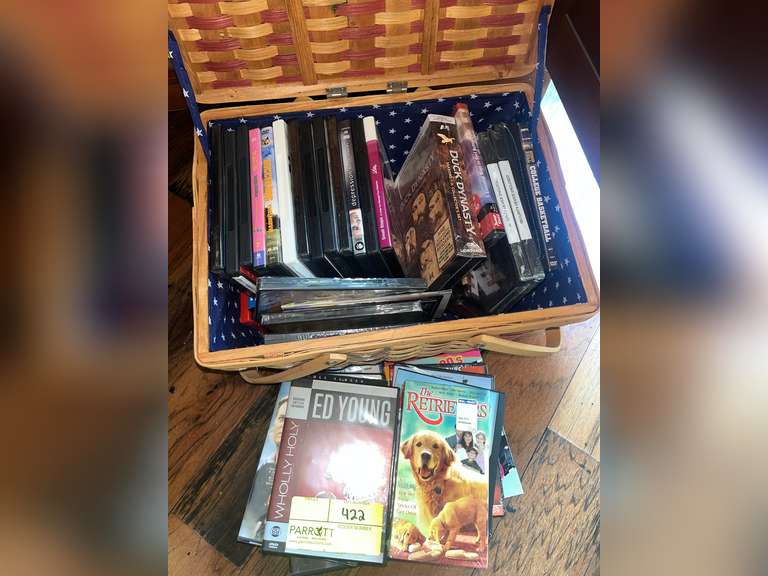 Large lot of DVDs
