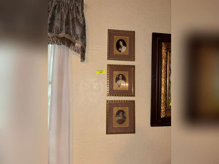 3 vintage portraits