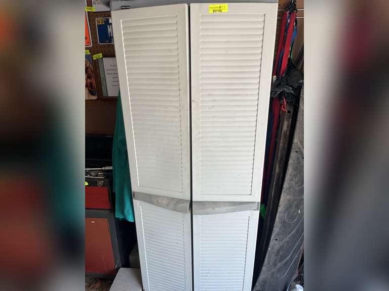 Black and Decker Cabinet with Contents