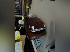 Vintage Ferrari model car w/ Better call Saul bobble head