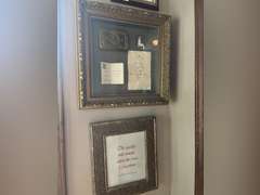 Walden Plaque, Buckingham palace framed piece, sir Frederick Henry Royce framed piece