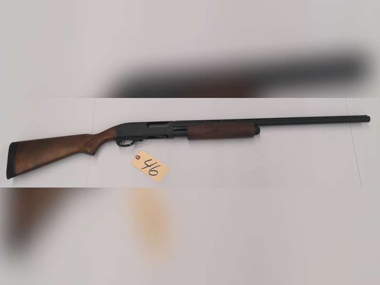 Remington 870, 12 Gauge Pump Action Shotgun, 2.75" & 3" Shells/Bore, Checkered Stock & Foregrip, Serial # CC05612E