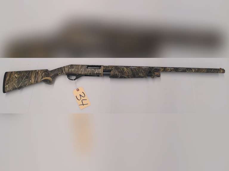 Steoger P3000 Real Tree Max 7 Camo, 12 Gauge Pump Shotgun, 2.75 or 3" Shells/Chamber, Serial # 75-H24PT-001693