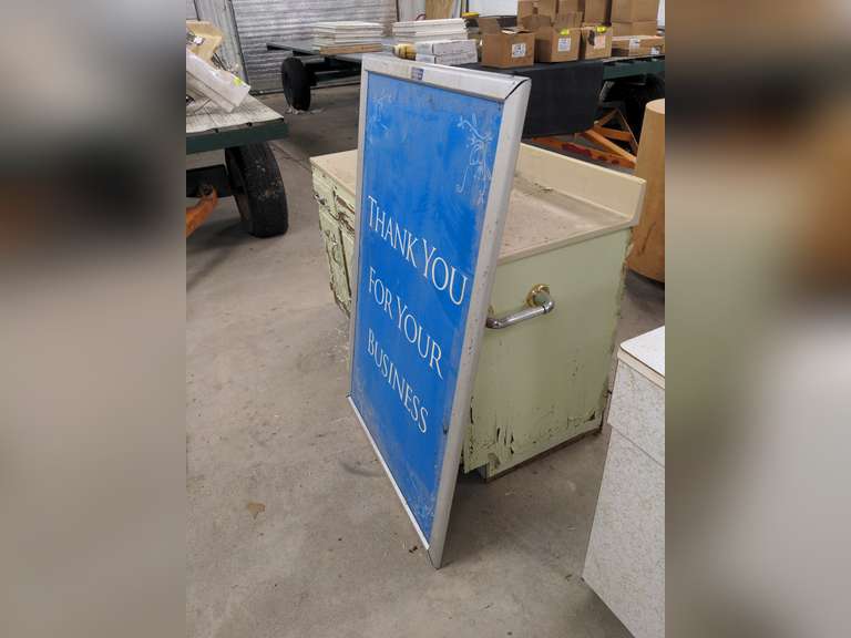 Thank you for your business sign