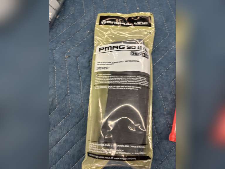 (2) Magpul PMAG 30 AR / M4 Rifle Magazines, 5.56x45, 30 Round Capacity (ALL NEW & SEALED)
