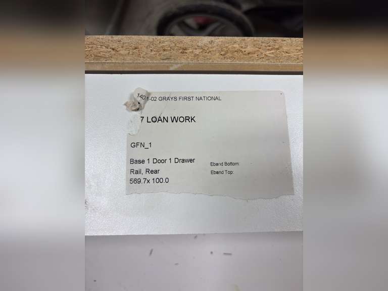 Gray tone door and drawer cabinet (L:24” X W:24” X H:34.5”)
