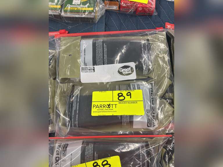 (2) Magpul PMAG 30 AR / M4 Rifle Magazines, 5.56x45, 30 Round Capacity (ALL NEW & SEALED)