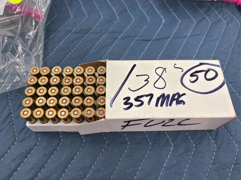 (1) Box of 50, Winchester 357 Magnum ROunds