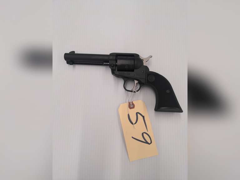 Ruger Wrangler, 22LR Single Action Revolver, 6 Shot, Matte Black Finish, Synthetic Grip, Serial # 205-62717