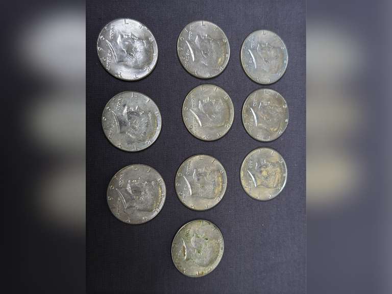 10 Pre-1970s Kennedy Half Dollars