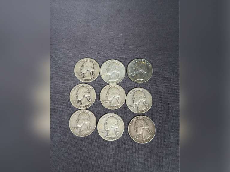 9 Pre-1970s Washington Quarters