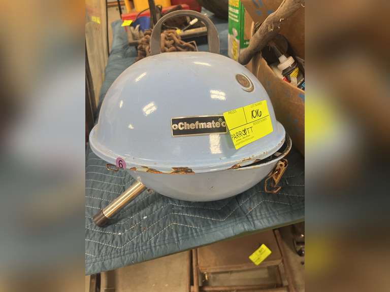 Blue Chefmate grill