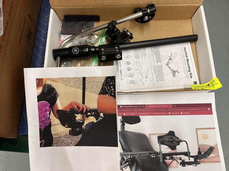 Joystick mounting kit