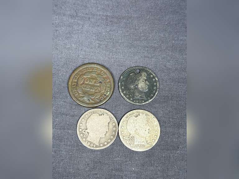 Liberty Penny and Nickels