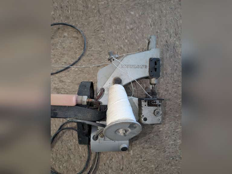 Feed Bag Sewing Machine, Newlong Model NP-7A, Serial No. JJ 141356