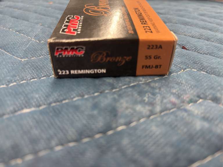 100 Rounds of 223 Remington, 55 Grain FMJ, Made by Fiocchi (All New)