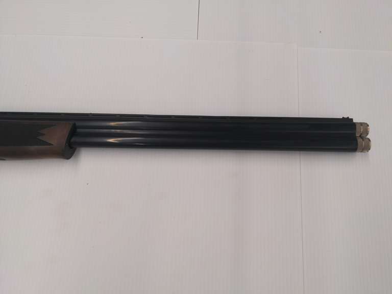 GForce Arms, 12 Gauge Over & Under Shotgun, 3" Chamber, Model GKX-5, Engraved Receiver, Checkered Gr