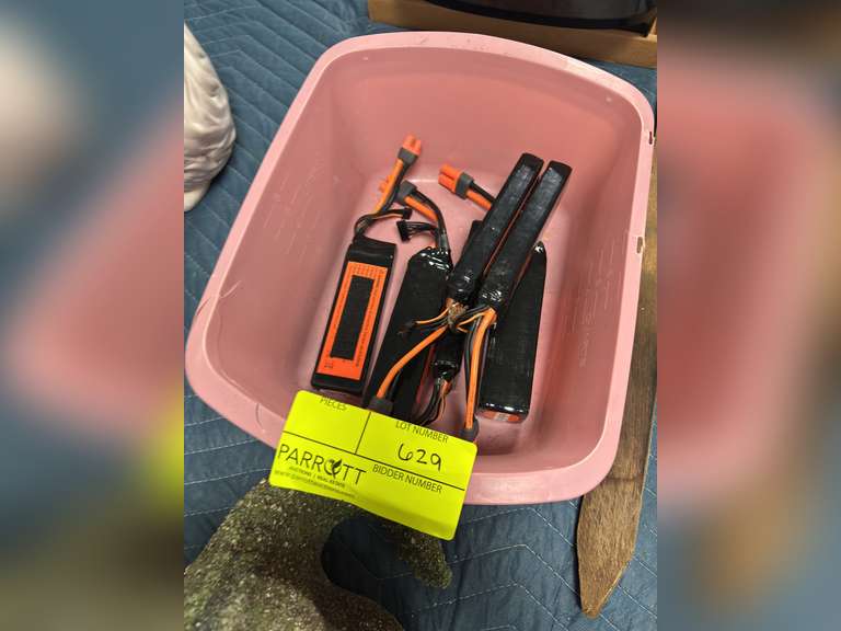 6 LiPo Batteries