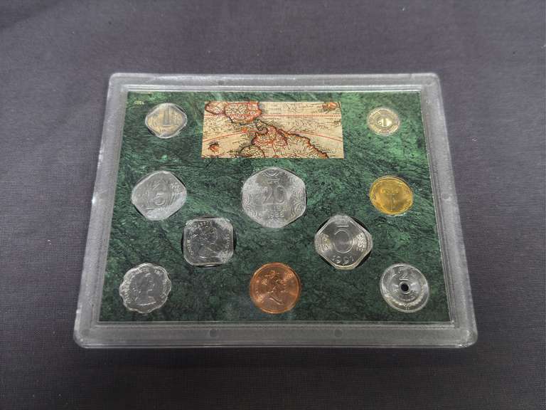 Assortment of International Coinage (Canada, Europe, Nazi Germany, and more)
