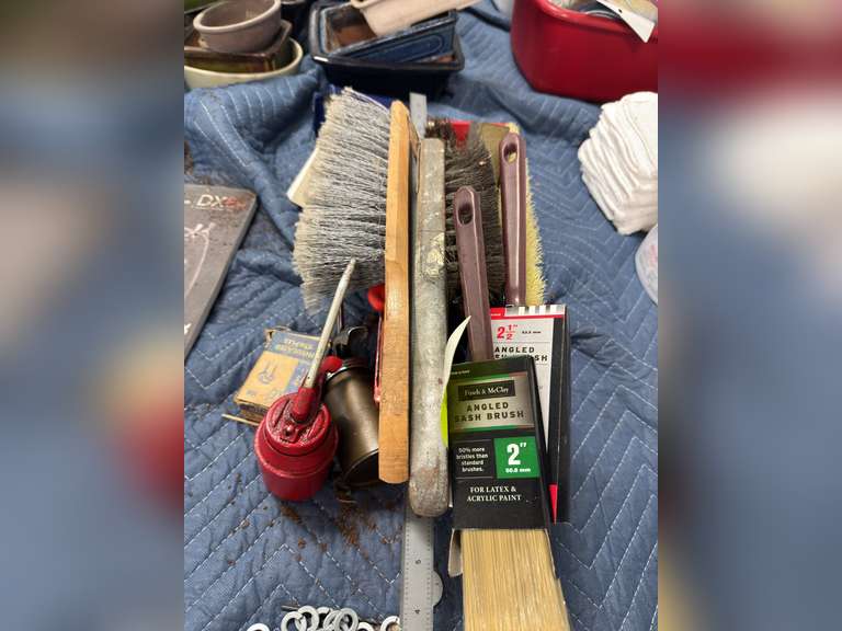 Tool brushes, oil cans, and more