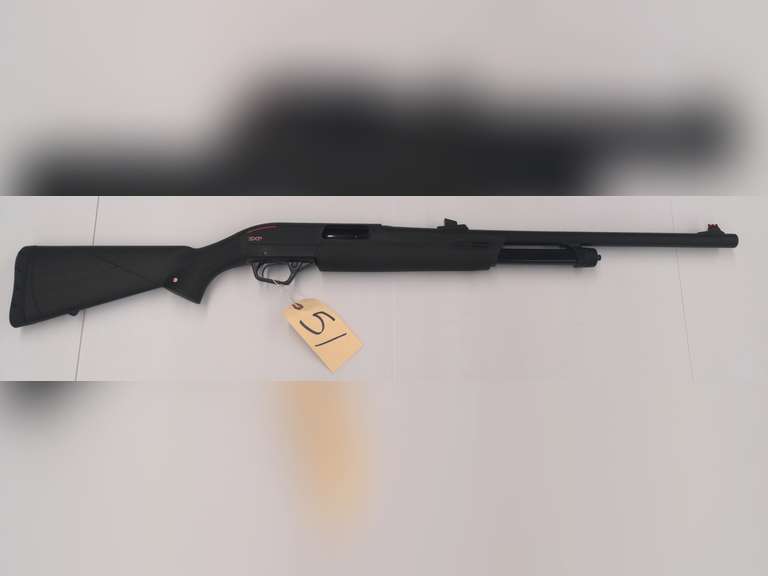 Winchester Super X Pump Shotgun, 12 Gauge, 2.75" & 3" Shells, Rifled 22" Barrel, Synthetic Stock, Tru-Glo Synthetic Sights,  SXP C, Serial # TF614-22C00888TR