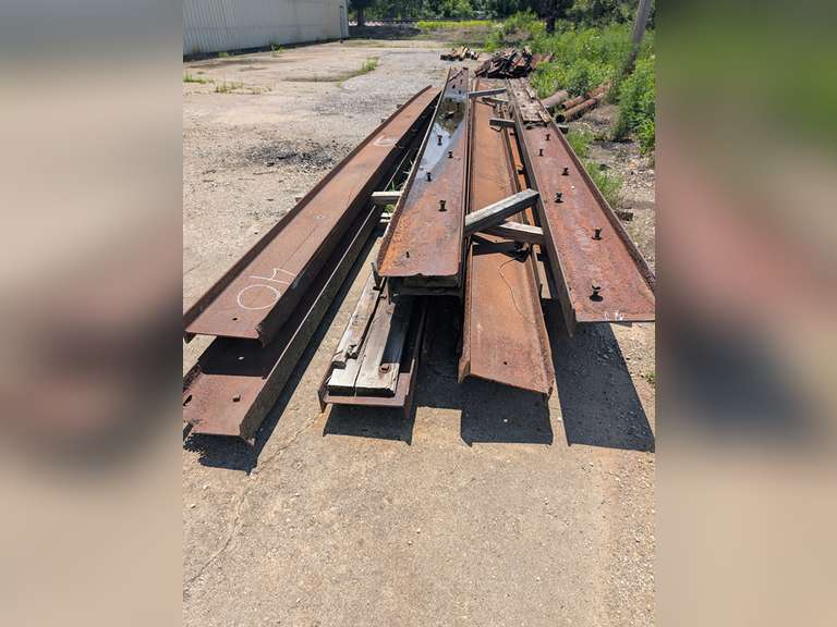 I-Beams: approx. 8, approx. 29’, 14”x3/8” Web, 5 ½”x1/2” Flange plus 2, additional approx. 20’ sections