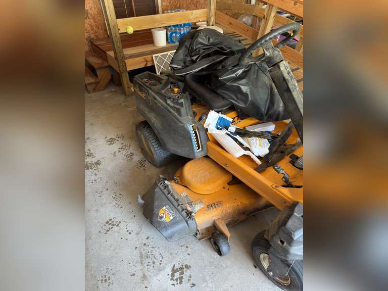 Cub cadet zero turn 4 wheel steer 50” deck riding lawn mower (see description for more)