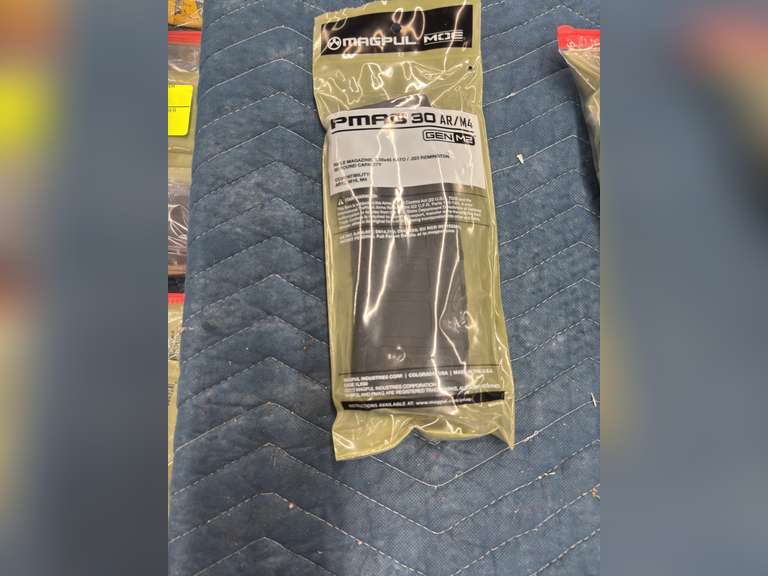 (5) Magpul PMAG 30 AR / M4 Rifle Magazines, 5.56x45, 30 Round Capacity (ALL NEW & SEALED)